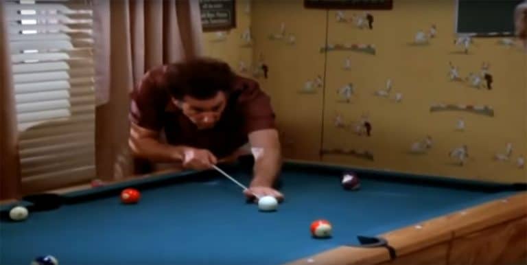 Baseball on the wall in ‘Seinfeld’