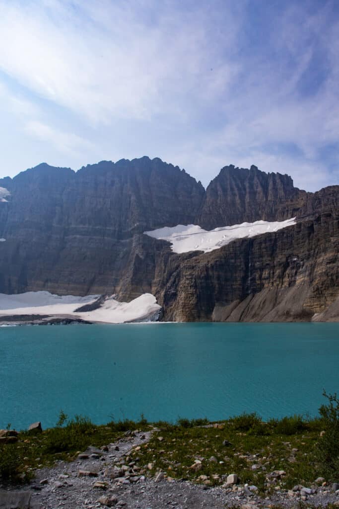 Grinnell and Salamander Glaciers in Glacier National Park